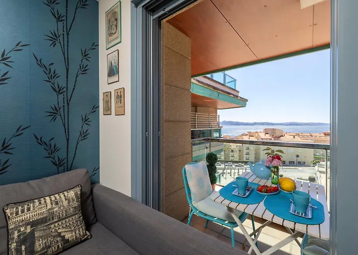Apartamento De Diseno Centro Silgar Apertura Al Mar